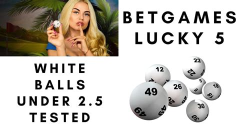Lucky 5 Strategy White Balls Under 2.5 Tested .